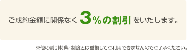 お客さまをご紹介いただくと特典を進呈いたします